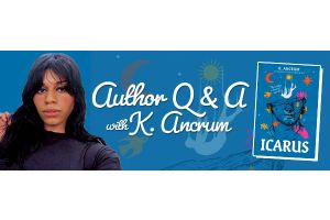 Author Q & A with K. Ancrum, author of Icarus 