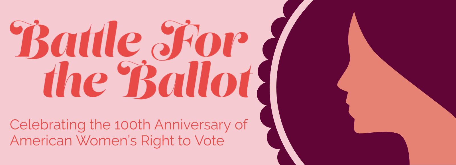 Battle for the Ballot: Celebrating the 100th Anniversary of American Women's Right to Vote